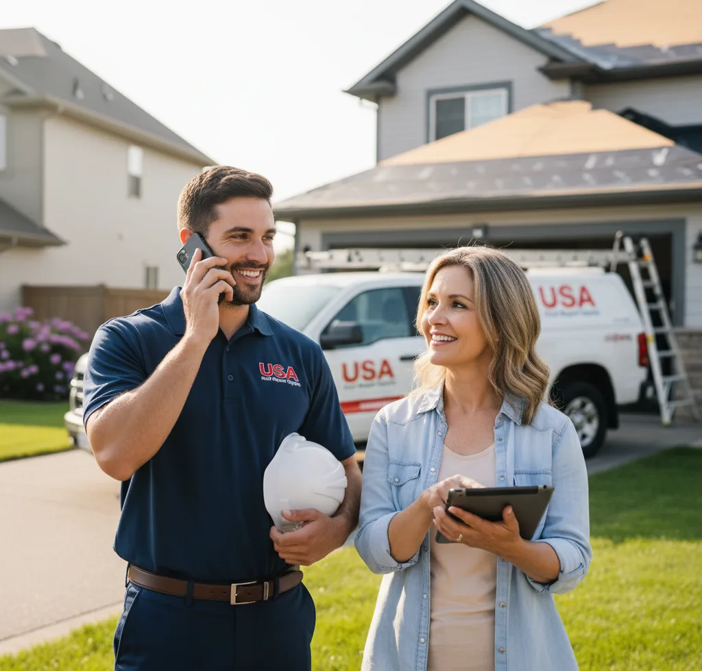 USA Roof Repair Experts customer support in Somersworth